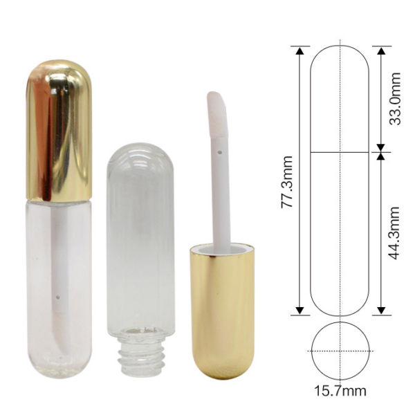 5ml gold gloss tube empty