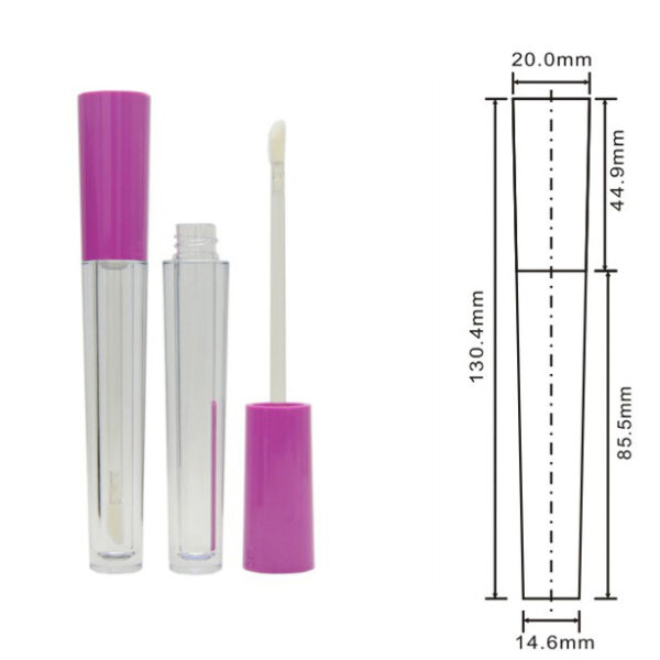 5.5ml lip gloss tube empty