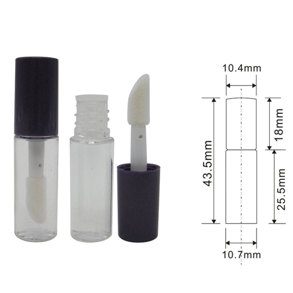 1ml mini lip gloss empty