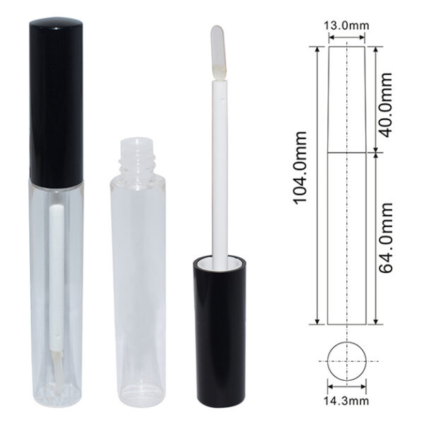 7ml slim lip gloss tube