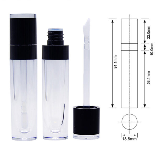 8.5ml crystal lip gloss tube