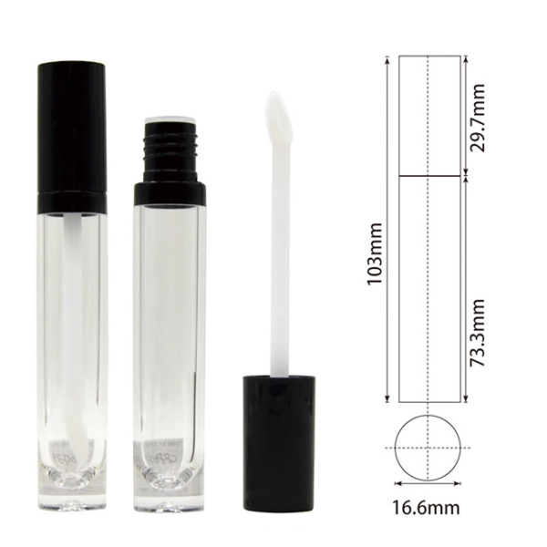 6ml clear lip gloss tube