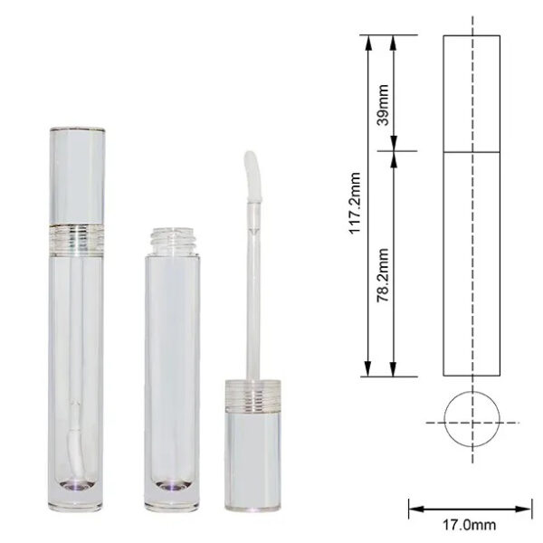 5ml crystal lip gloss tube