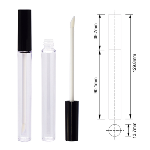 8ml slim lip gloss tube