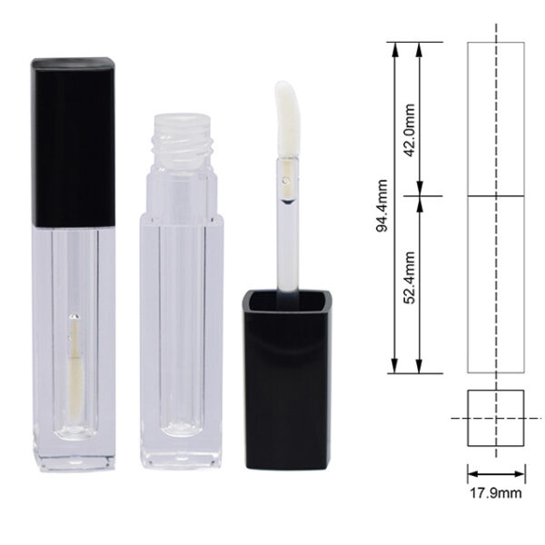 4.5ml square lip gloss tube