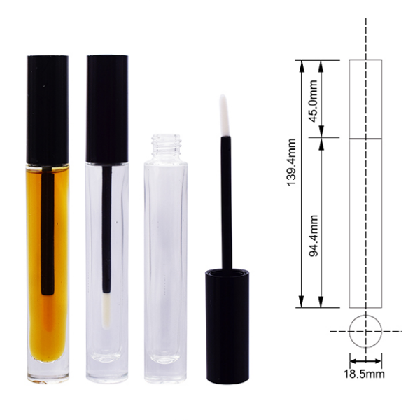 11.5ml glass lip gloss tube