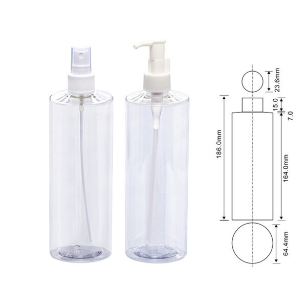 500ml plastic bottle