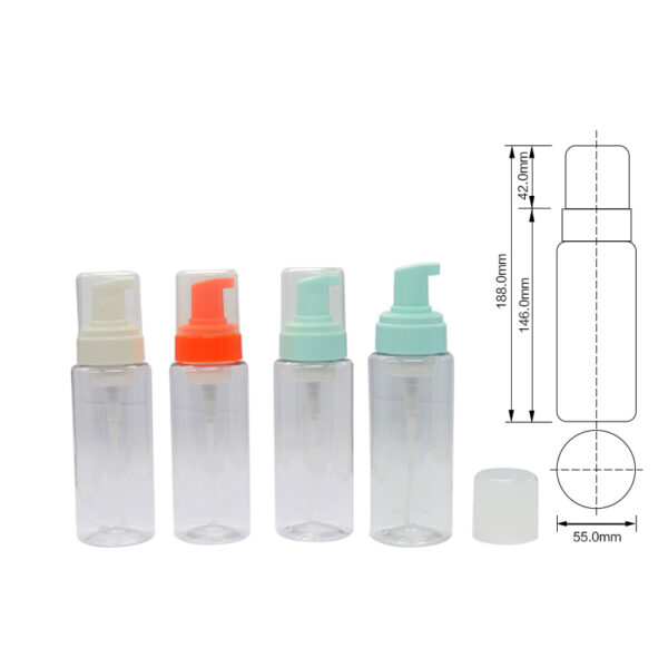 250ml pump bottles