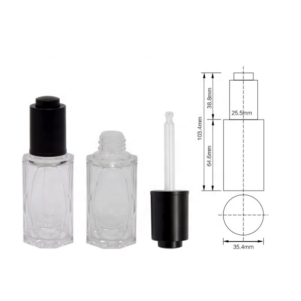 1oz dropper bottle empty