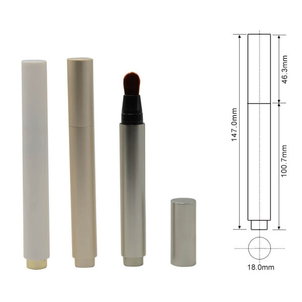 Liquid foundation tube