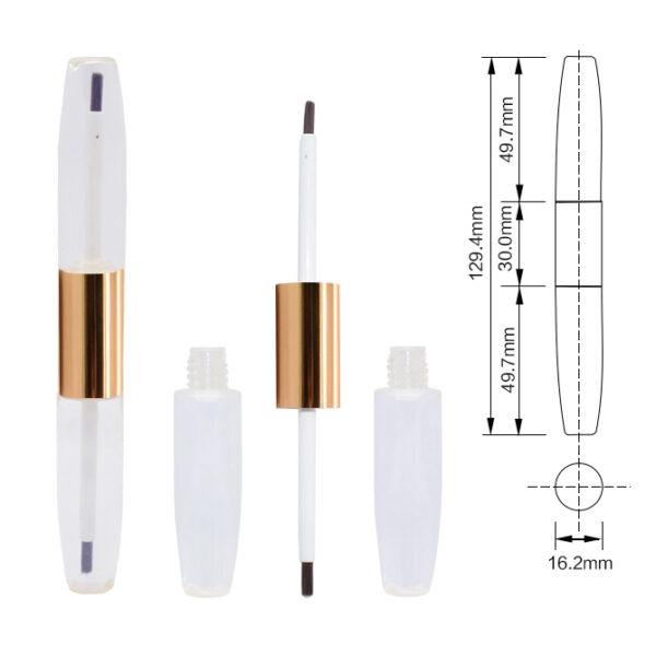 7ml double ended mascara tube