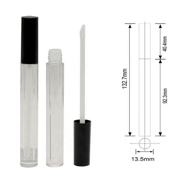 3ml slim lip gloss tube