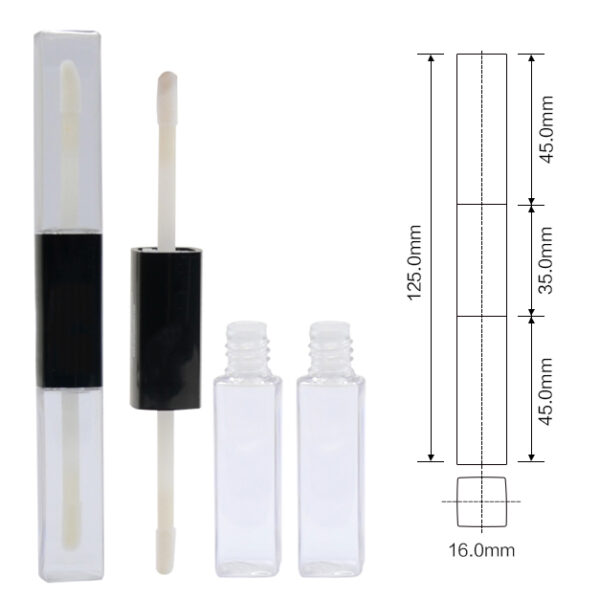 Square 7ml gloss tube