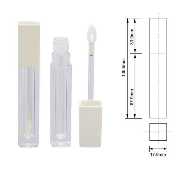 5.5ml gloss tube white