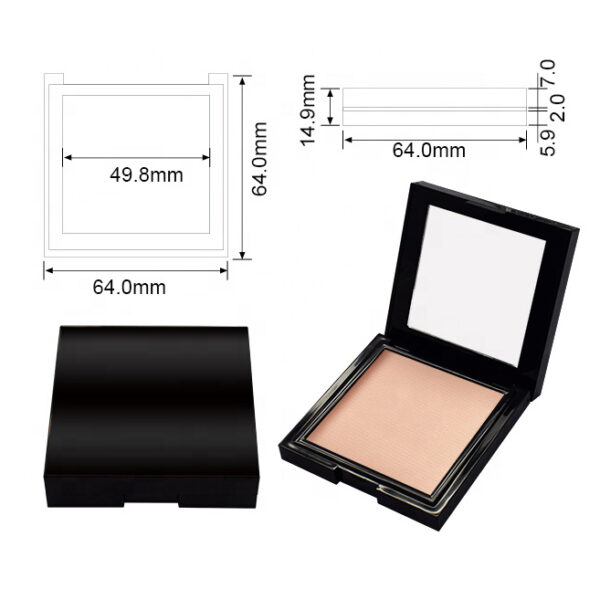 square compact case - Image 2