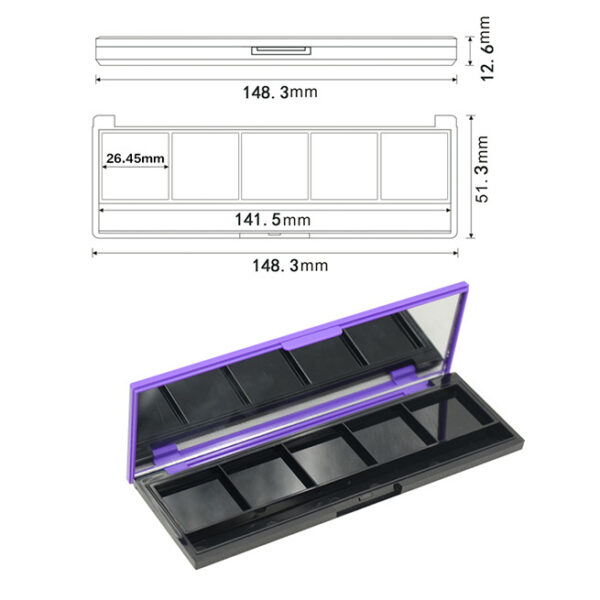 3colors eyeshadow