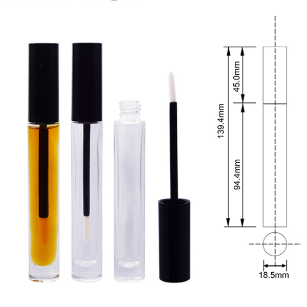 glass lip gloss tube