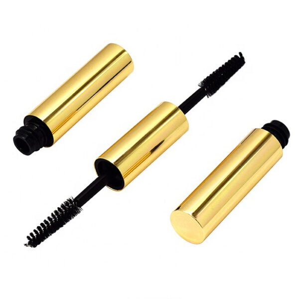 Gold mascara tube