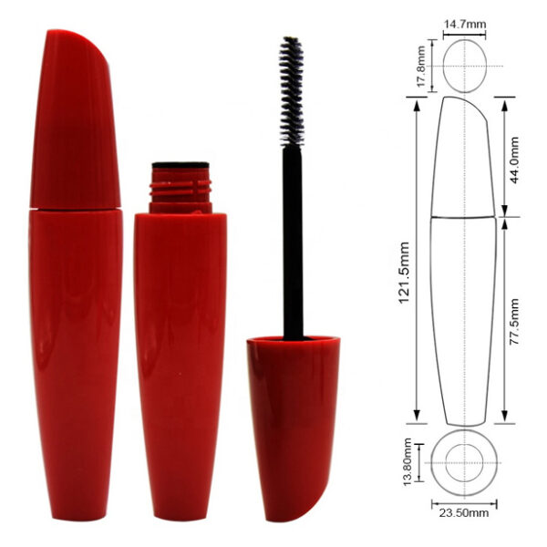 23 ml red mascara tube - Image 2