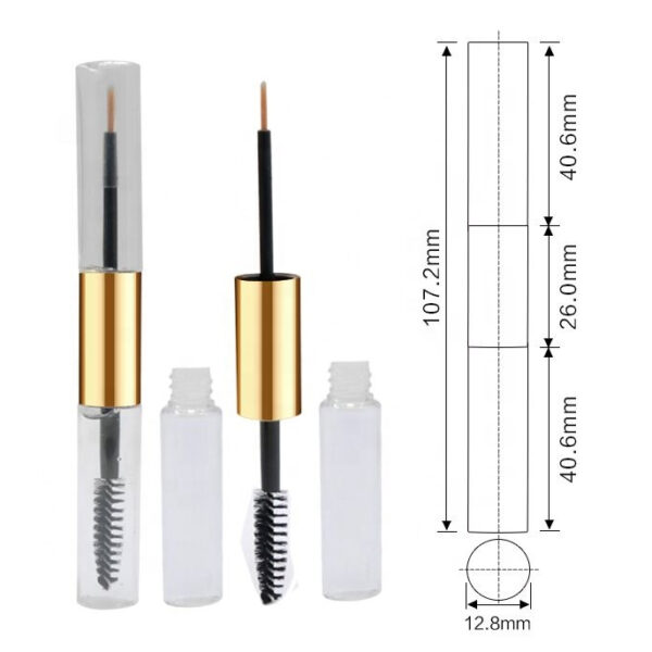 3.5ml dual mascara tube