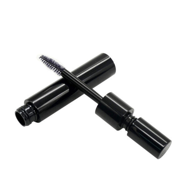 Black mascara tube