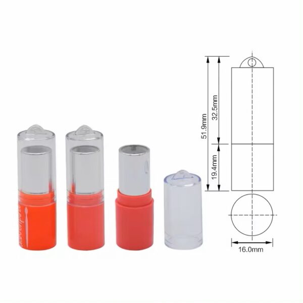 Empty mini lip balm D16mm