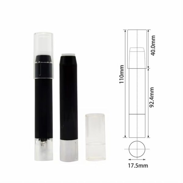 Empty lip balm tube D17.5mm