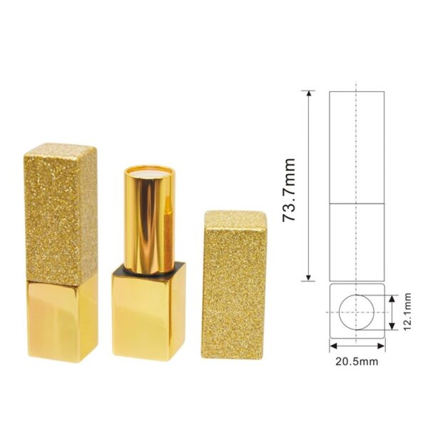 Gold Lipstick Tube