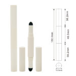 white pencil tube