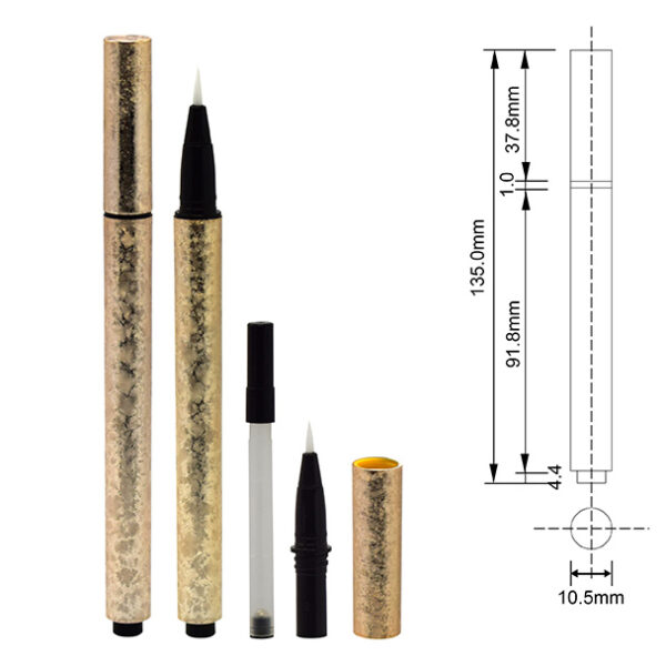 Gold eyeliner pen