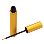 Golden eyeliner tube