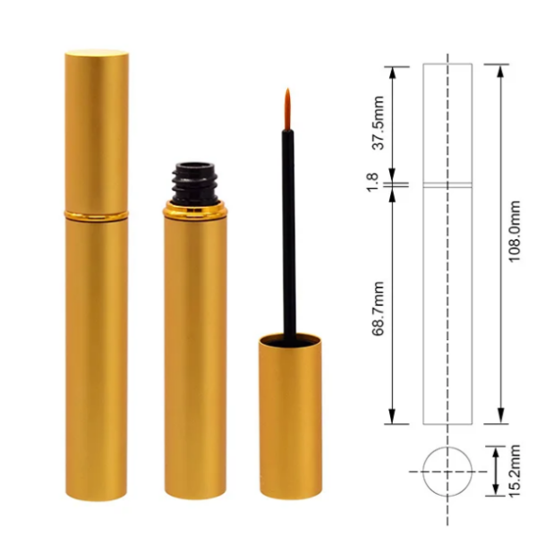 Golden 7ml eyeliner tube